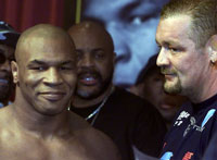 Mike Tyson and Brian Nielsen