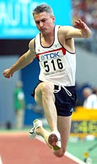 World record holder Jonathan Edwards
