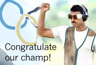 Congratulate our champ!