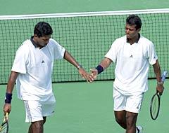 Mahesh Bhupathi and Leander Paes