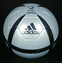 The Adidas Roteiro ball the Official Matchball of the UEFA Euro 2004