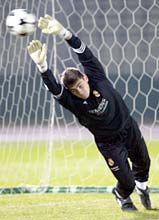 Real Madrid goalkeeper Iker Casillas