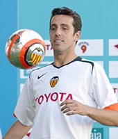 Valencia midfielder Edu