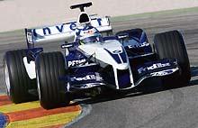 Nick Heidfeld tests the new BMW Williams FW27