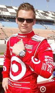 Race car driver Dan Wheldon of Emberton