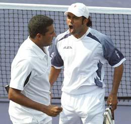 Leander Paes and Mahesh Bhupathi