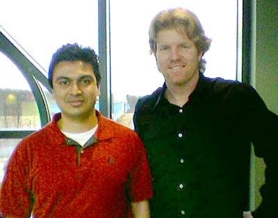 Jim Courier was in the Staples store in Framingham Massachusetts 