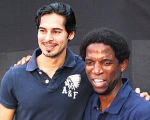 Dino Morea and A C Green