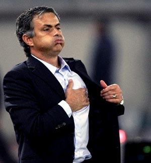 Inter Milan coach Jose Mourinho