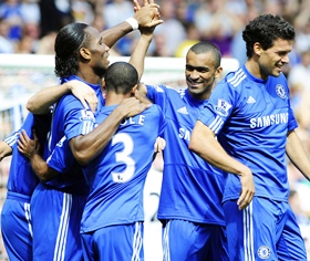 Chelsea players