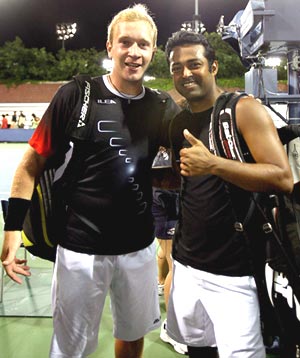 Leander Paes and Dlouhy