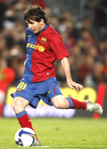 Lionel Messi Position
