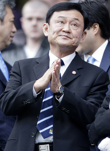 Thaksin Shinawatra, the high-profile former owner of Manchester City