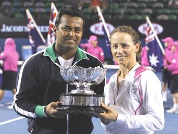 Leander Paes and Cara Black