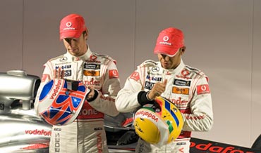 Lewis Hamilton and Jenson Button