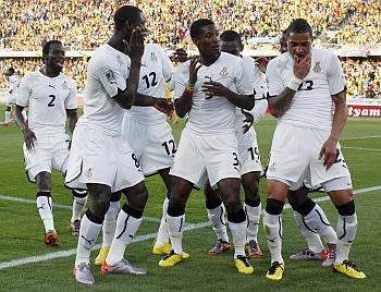 Ghana players