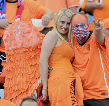 Dutch soccer fans