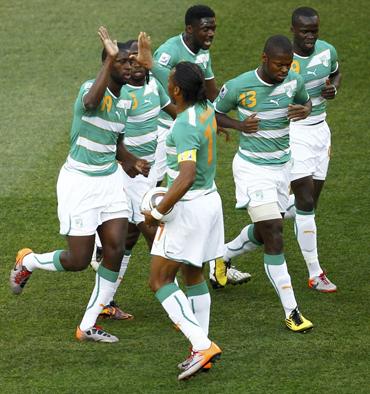 Players from Ivory Coast