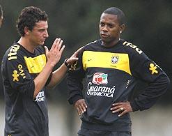 Elano and Robinho