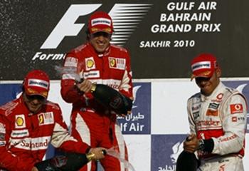 The Bahrain Grand Prix winners