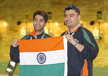 Abhinav Bindra and Gagan Narang