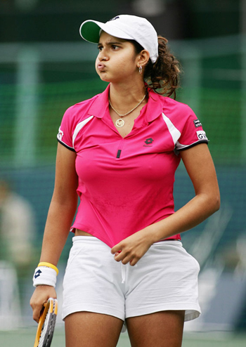 Sania, who had also partnered Leander Paes in clinching the mixed doubles b...