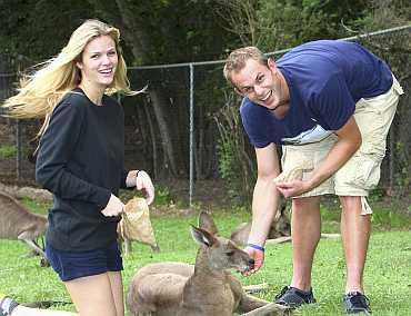 Andy Roddick and Brooklyn Decker