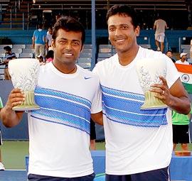 Leander Paes and Mahesh Bhupathi