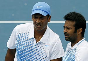leander paes (right) and mahesh bhupatji