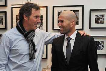 Laurent Blanc and Zidane