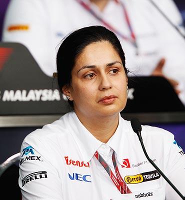 Sauber Chief Executive Monisha Kaltenborn