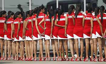 Formula one girls