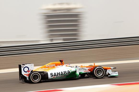 Force India driver Paul di Resta