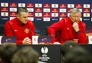 Wayne Rooney and Alex Ferguson