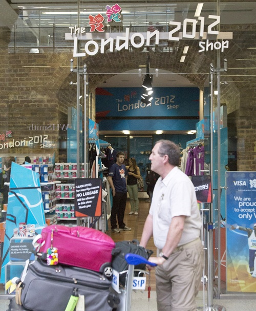 An official London 2012 shop