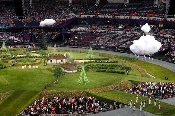 The Opening Ceremony of the London 2012 Olympic Games