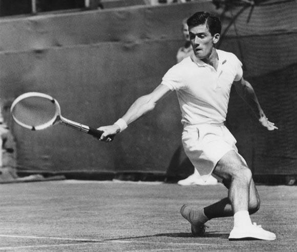 Australian tennis player Ken Rosewall 