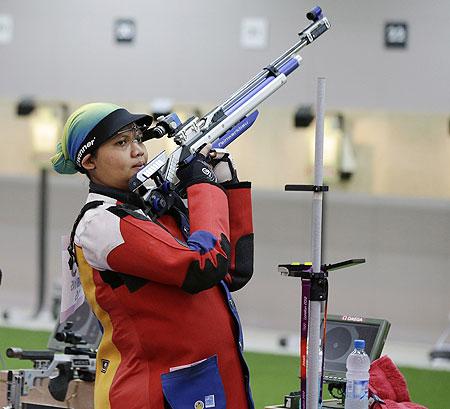 Malaysian shooter Nur Suryani Mohamed Taibi