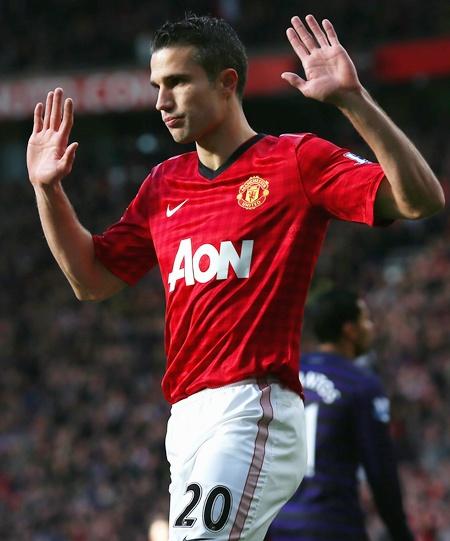 Robin van Persie of Manchester United