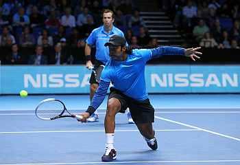 Leander Paes and Stepenek