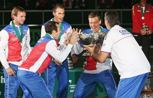 Ivo Minar,Lukas Rosol,Radek Stepanek,Tomas Berdych