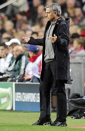 Real Madrid coach Jose Mourinho