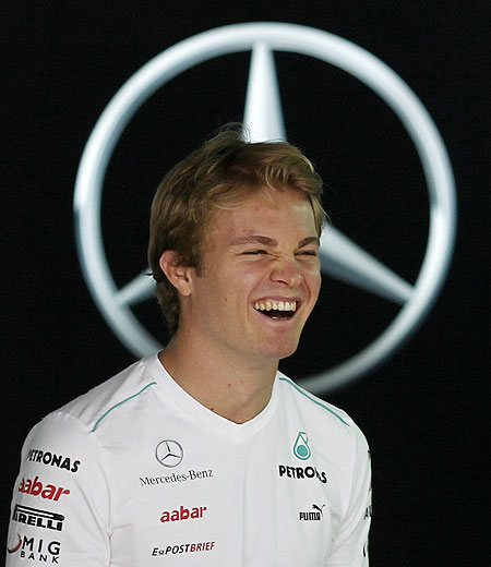 Mercedes Formula One driver Nico Rosberg
