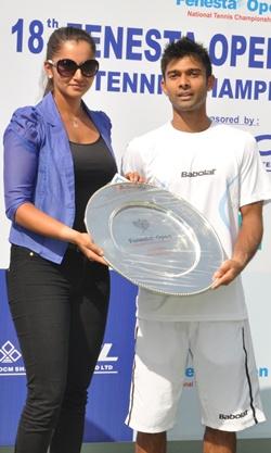 Sania Mirza and Jeevan Nedunchezhiya