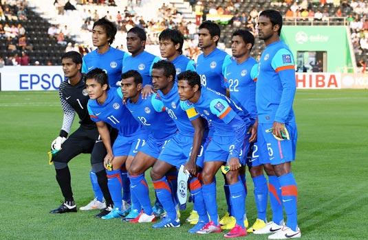 The Indian football team