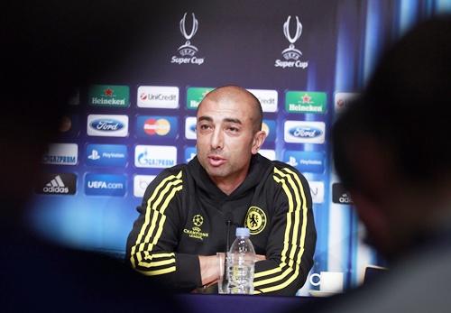 Chelsea's coach Roberto Di Matteo