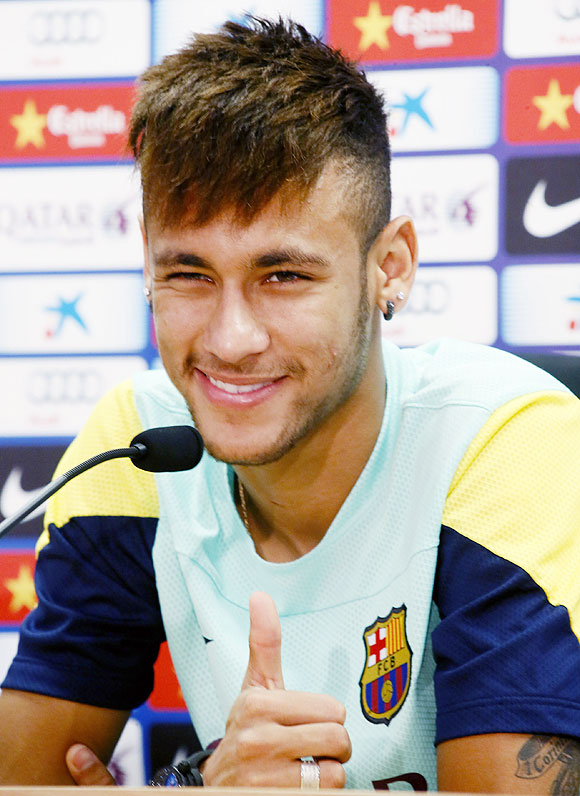 arcelonas new recruit Neymar says he is living a boyhood dream 