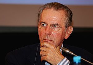IOC President Jacques Rogge
