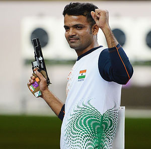 National Shooting: Olympian Vijay Kumar wins gold