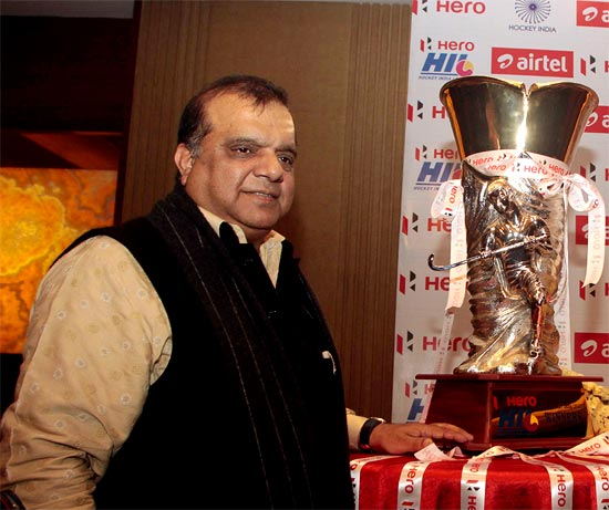 Hockey India League chairman Narendra Batra
